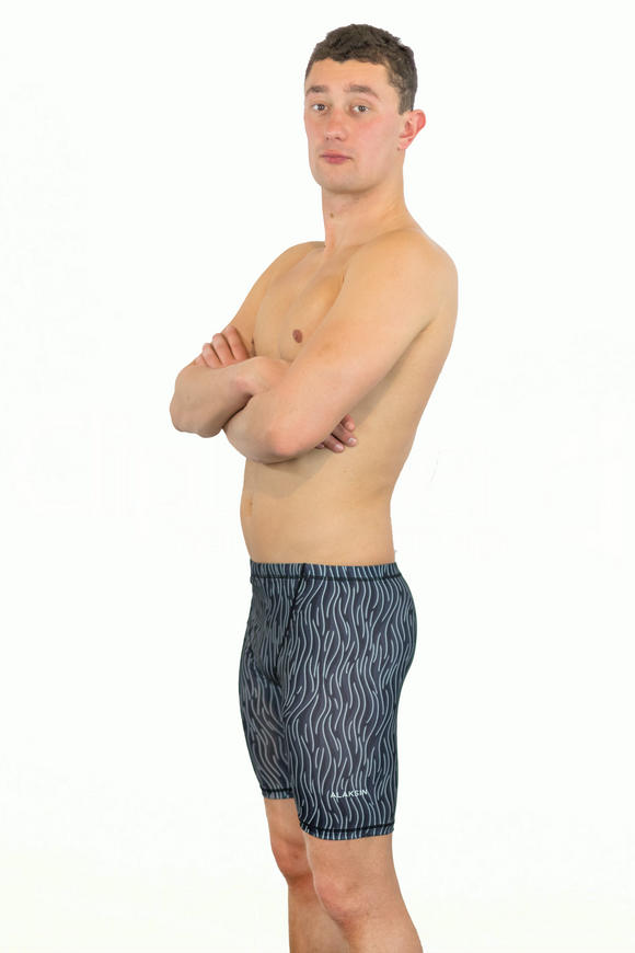 Maillot de natation spécial compétition Maillot de natation spécial compétition - Jammers ZEBASPRINT NoirGris- Jammers ZEBASPRINT Noir/Gris