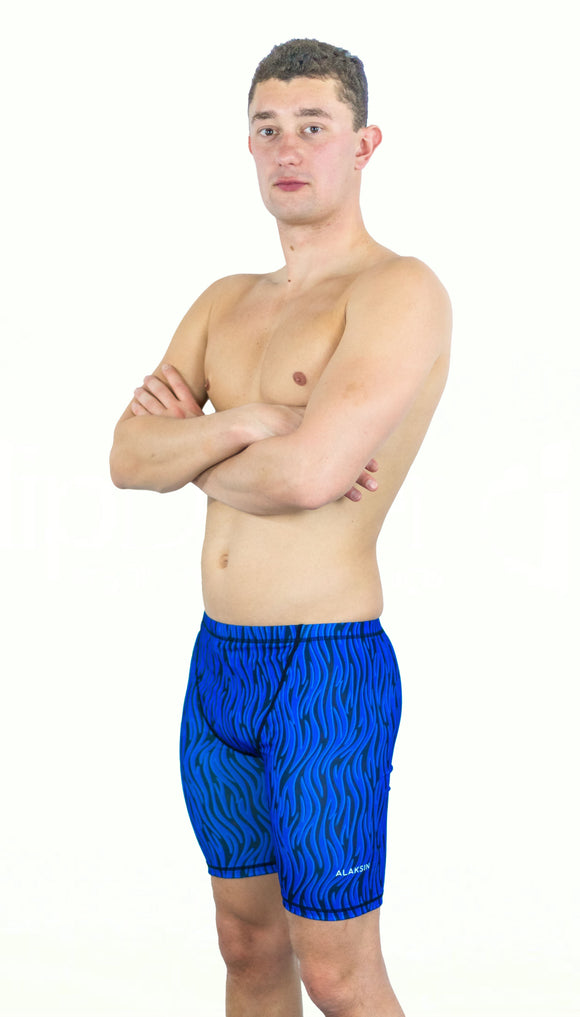 Maillot de natation spécial compétition - Jammers ZEBASPRINT Bleu
