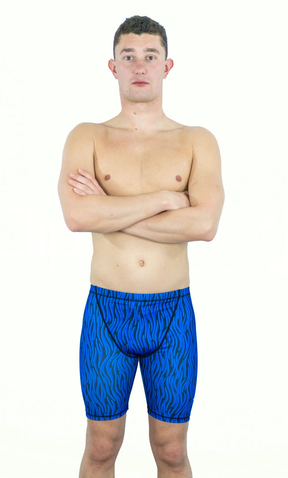 Maillot de natation spécial compétition - Jammers ZEBASPRINT Bleu