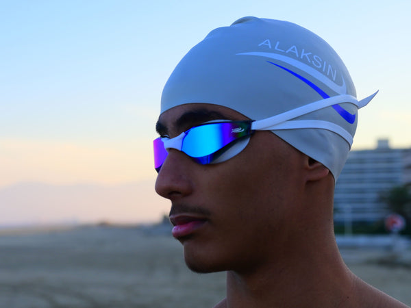 Bonnet de natation spécial compétition MOULDED SPEED - Gris
