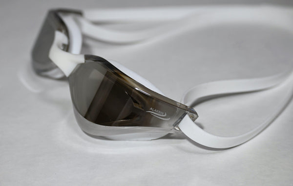 Lunettes de natation LYNXA SPEED 1 - Blanc argent