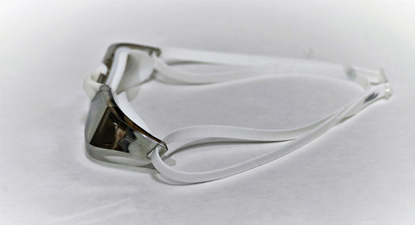 Lunettes de natation LYNXA SPEED 1 - Blanc argent