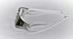 Lunettes de natation LYNXA SPEED 1 - Blanc argent