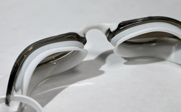 Lunettes de natation LYNXA SPEED 1 - Blanc argent