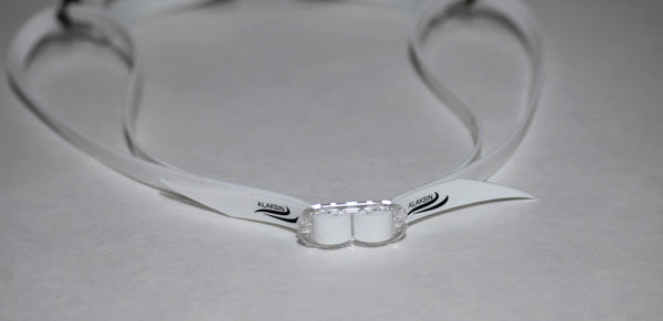 Lunettes de natation LYNXA SPEED 1 - Blanc argent