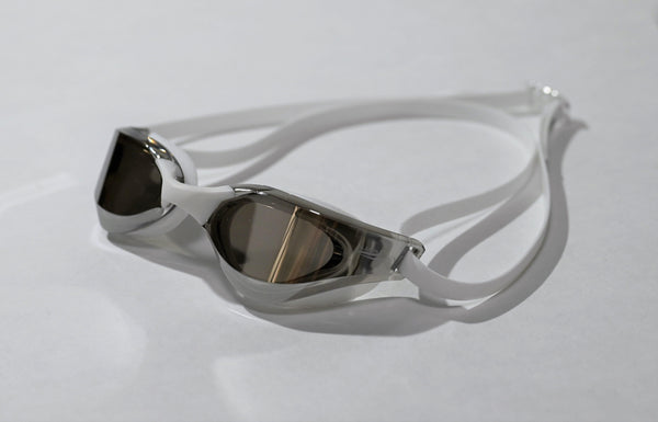 Lunettes de natation LYNXA SPEED 1 - Blanc argent