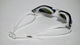 Lunettes de natation LYNXA SPEED 1 - Blanc bleu
