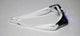 Lunettes de natation LYNXA SPEED 1 - Blanc bleu