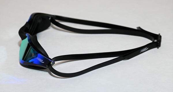 Lunettes de natation LYNXA SPEED 1 - Noir/bleu